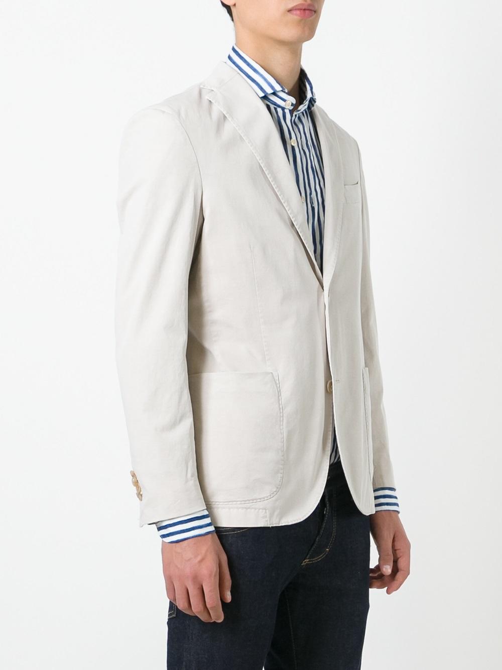 two button blazer 