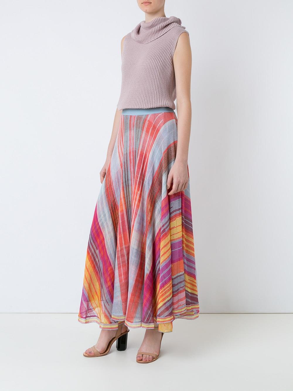 knit maxi skirt