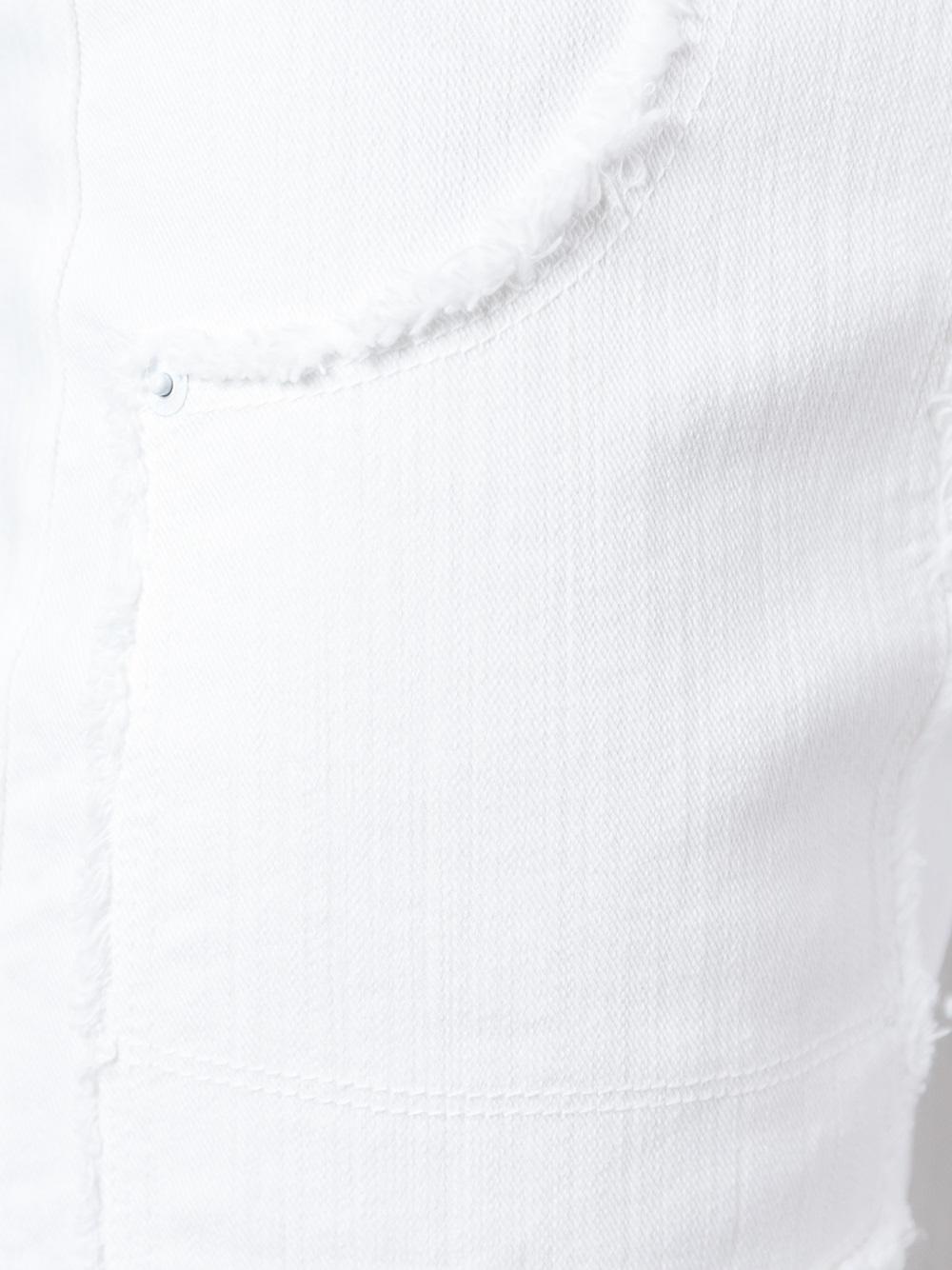 frayed cropped trousers