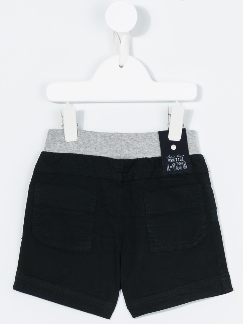contrast waistband shorts