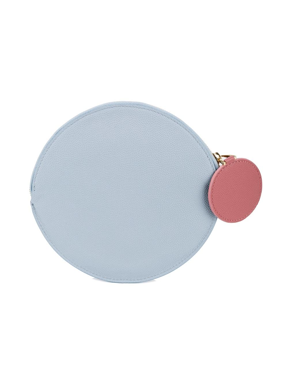 geometric round purse