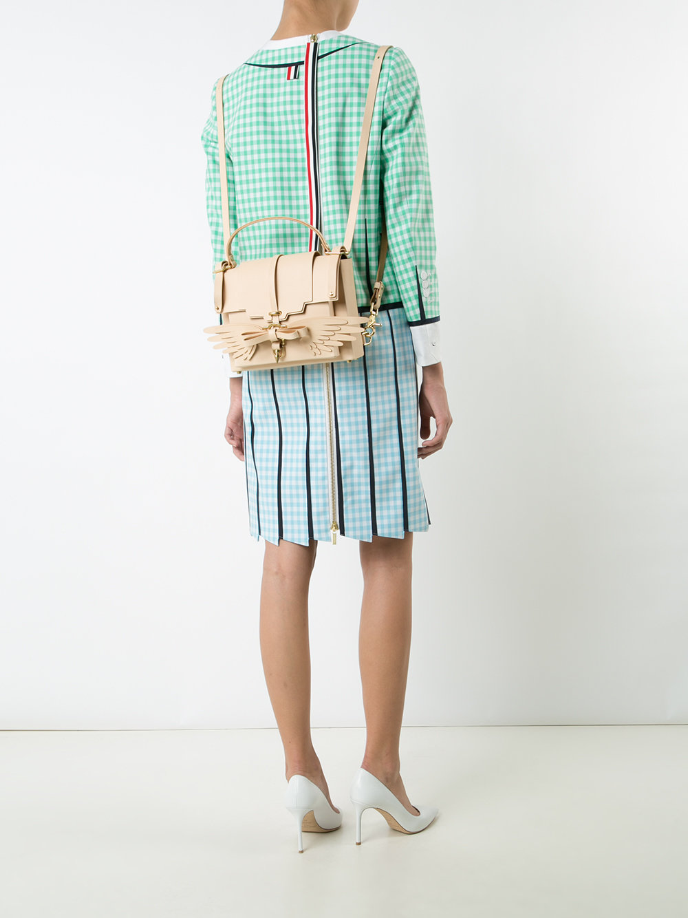 small bow buckle bag