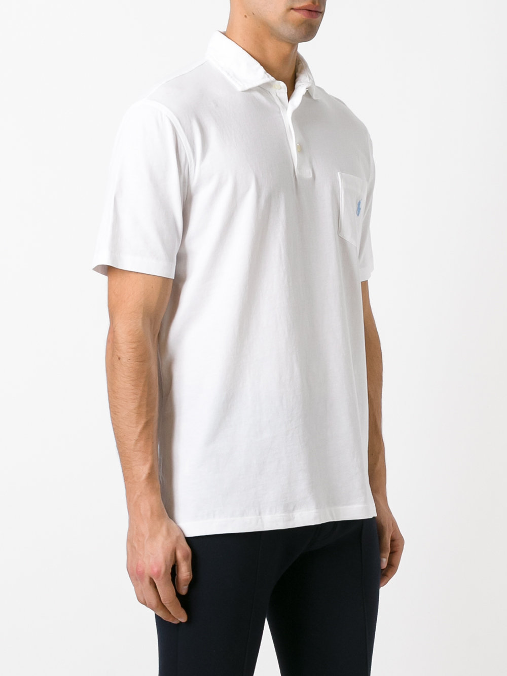 chest pocket polo shirt 