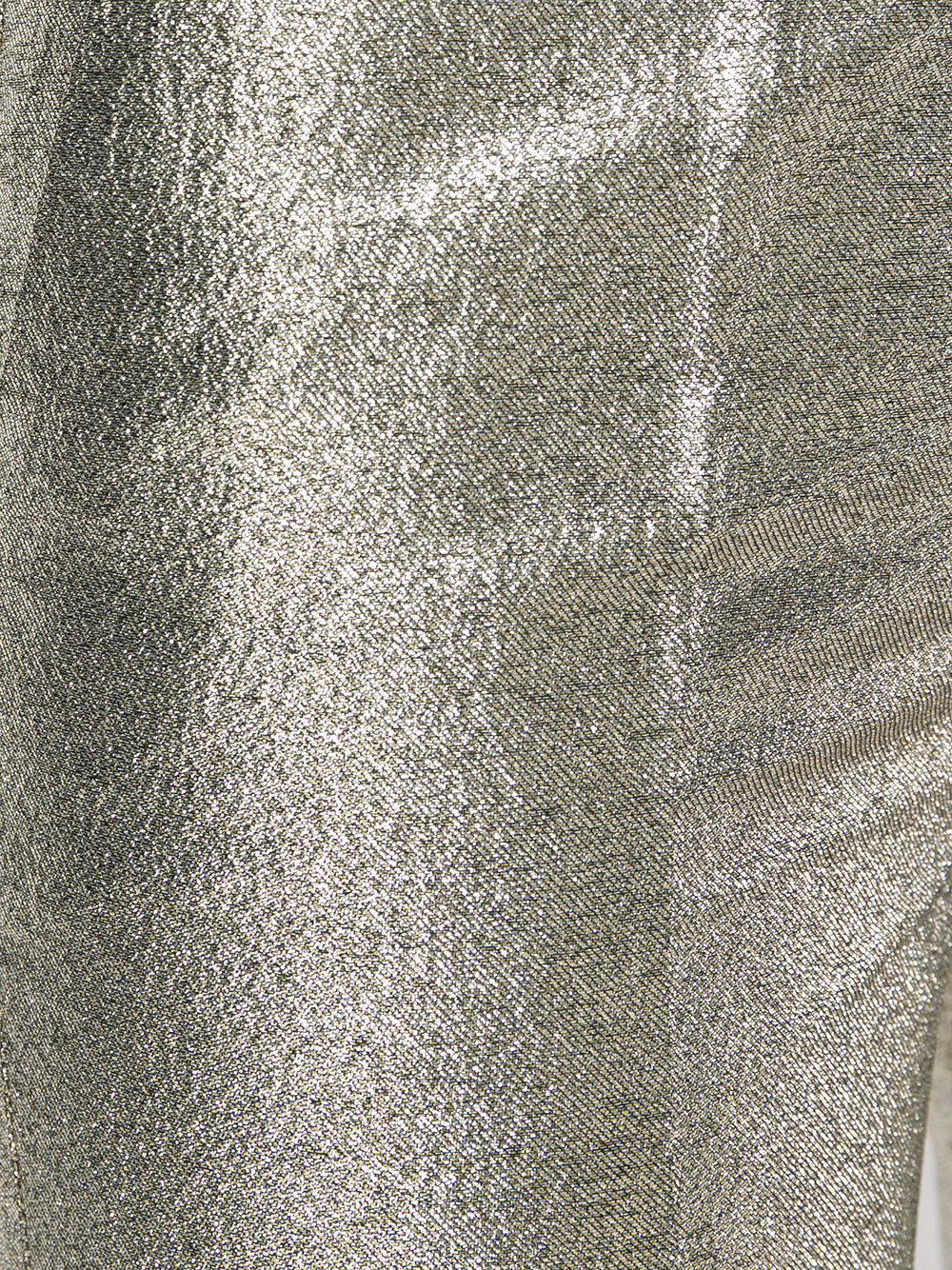 Metallic tailored trousers
