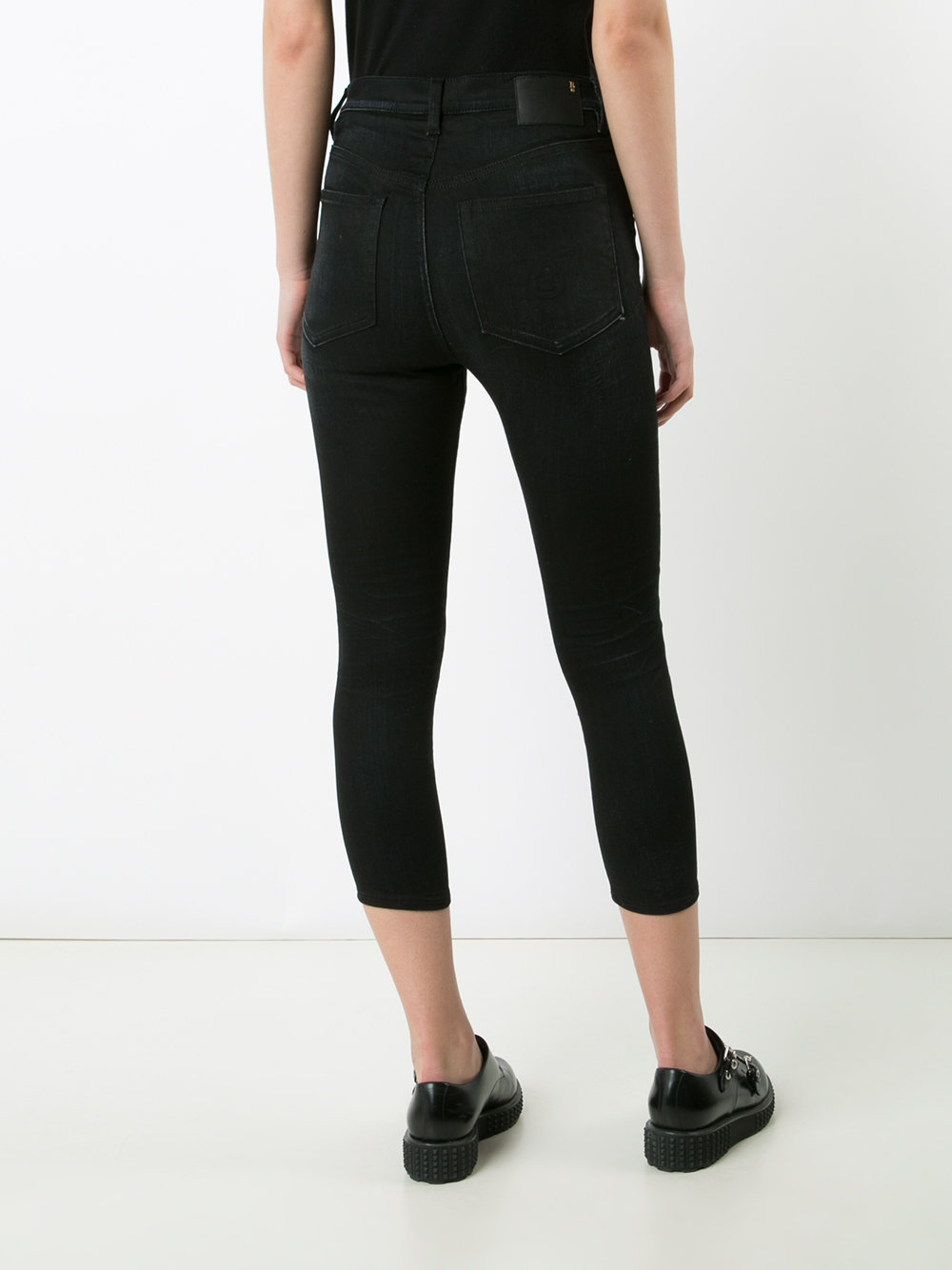 cropped skinny jeans