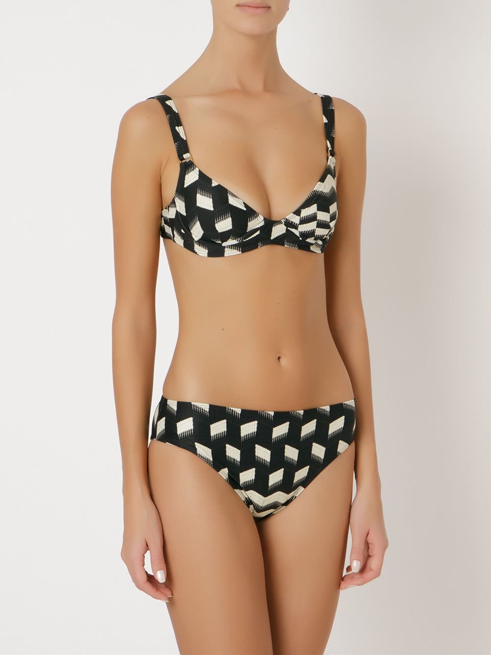 printed bikini set