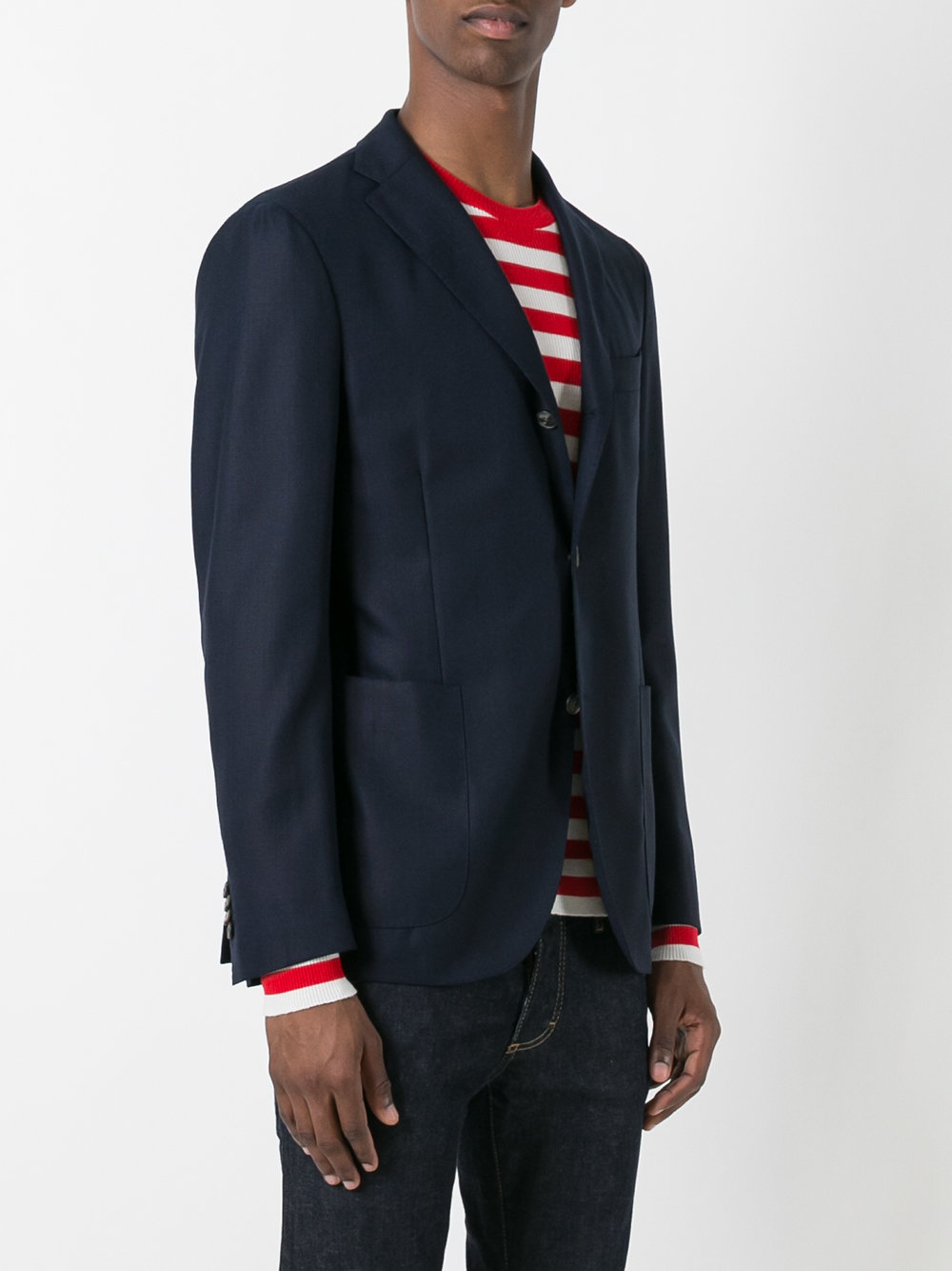 patch pockets blazer