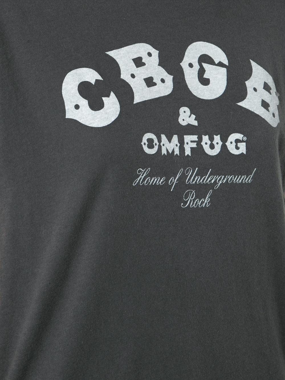 letter print T-shirt