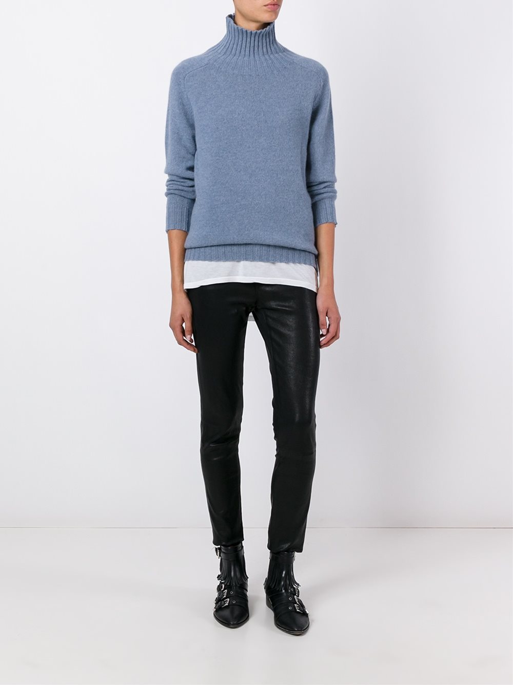 roll neck pullover