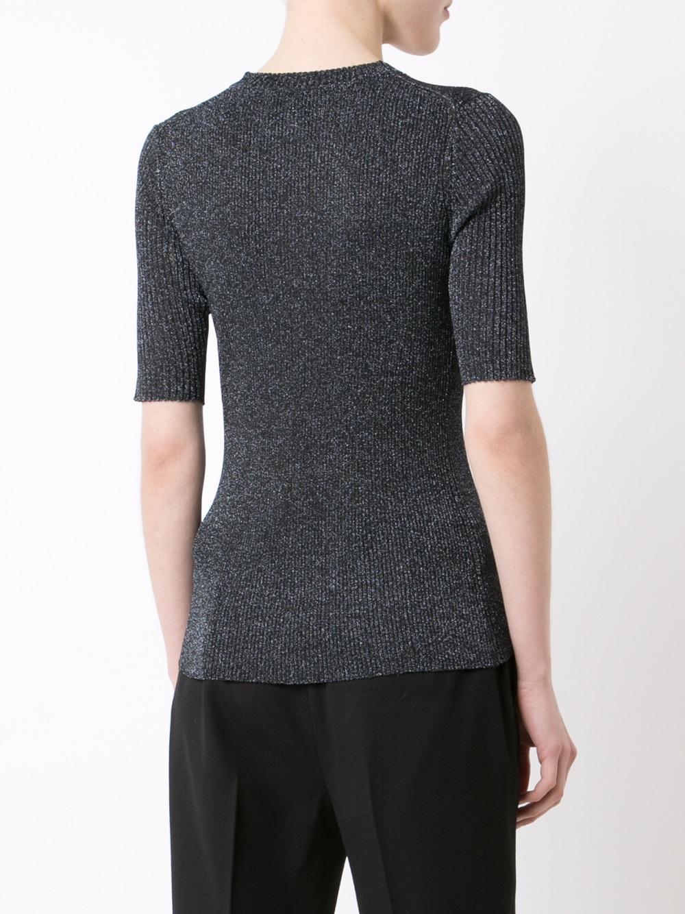 lurex knit top