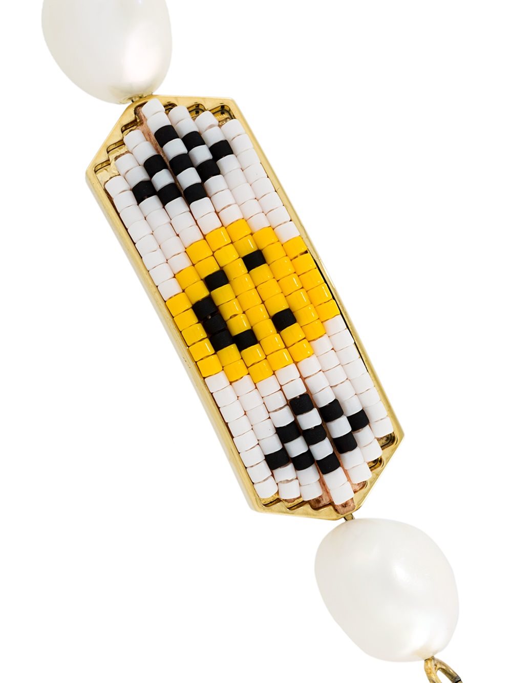 'Moodz Pearl Happy Face' bracelet