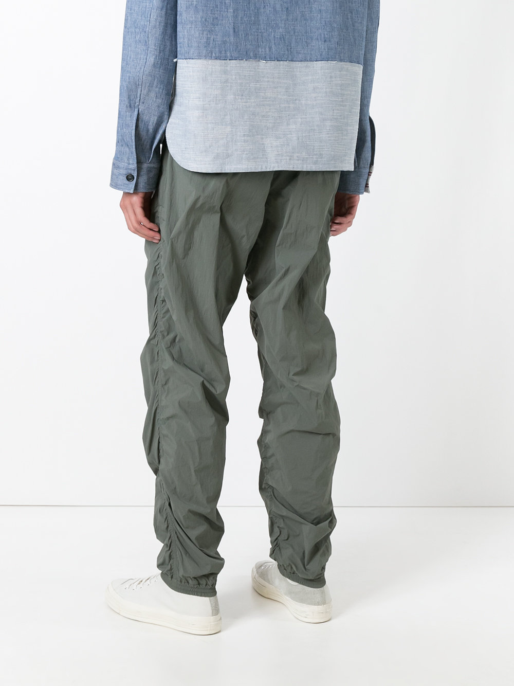 elasticated waist trousers