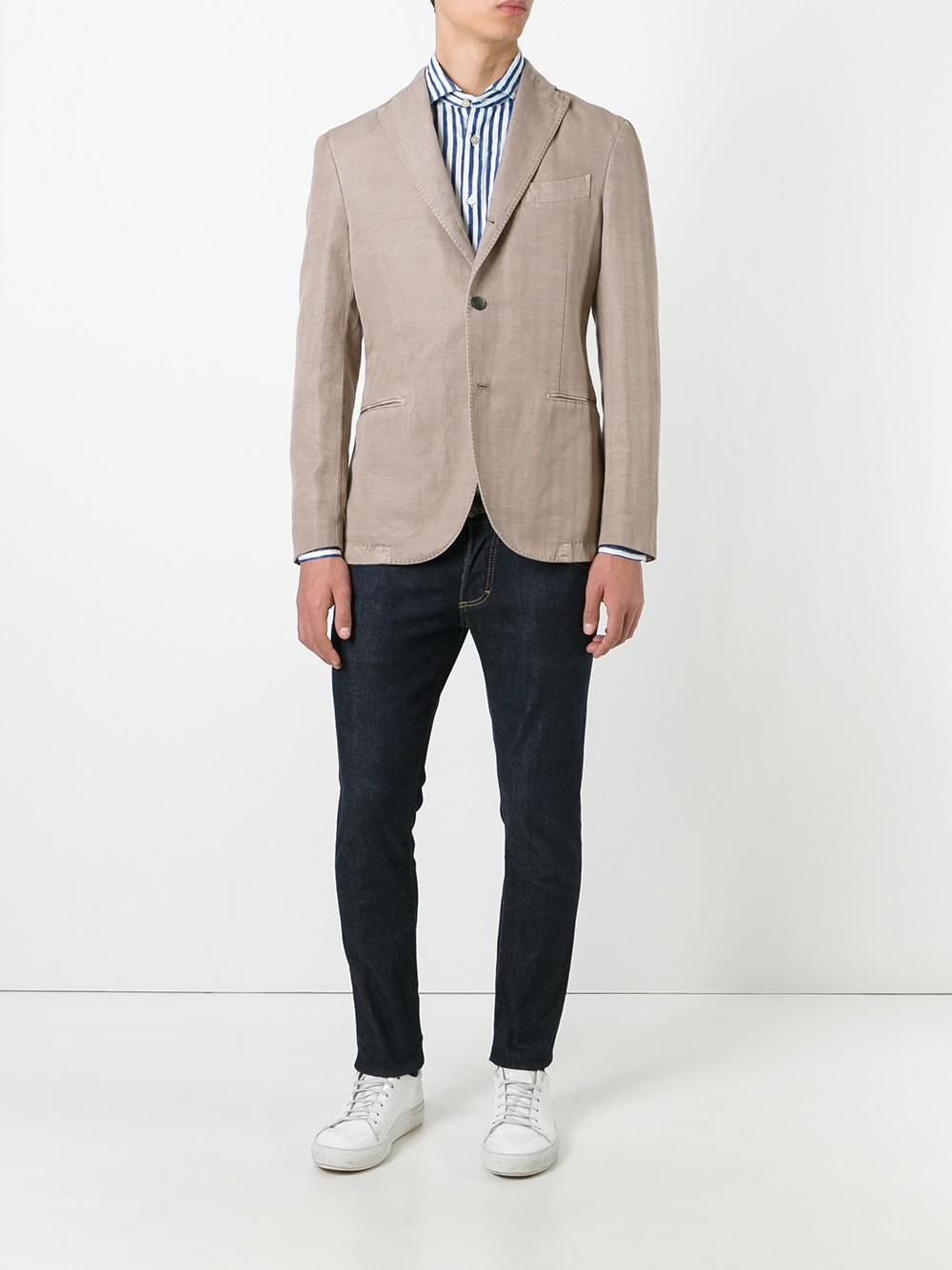 three button blazer 