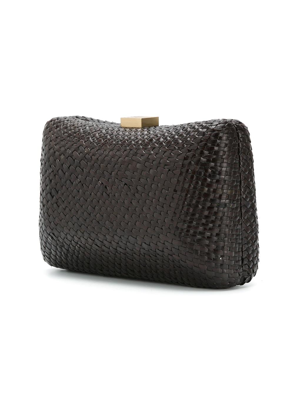 straw clutch bag