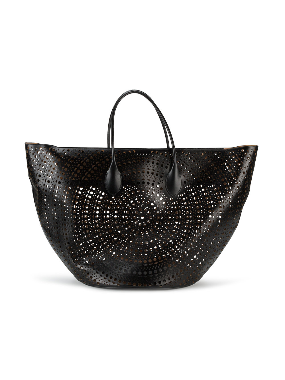 oversized perforated tote