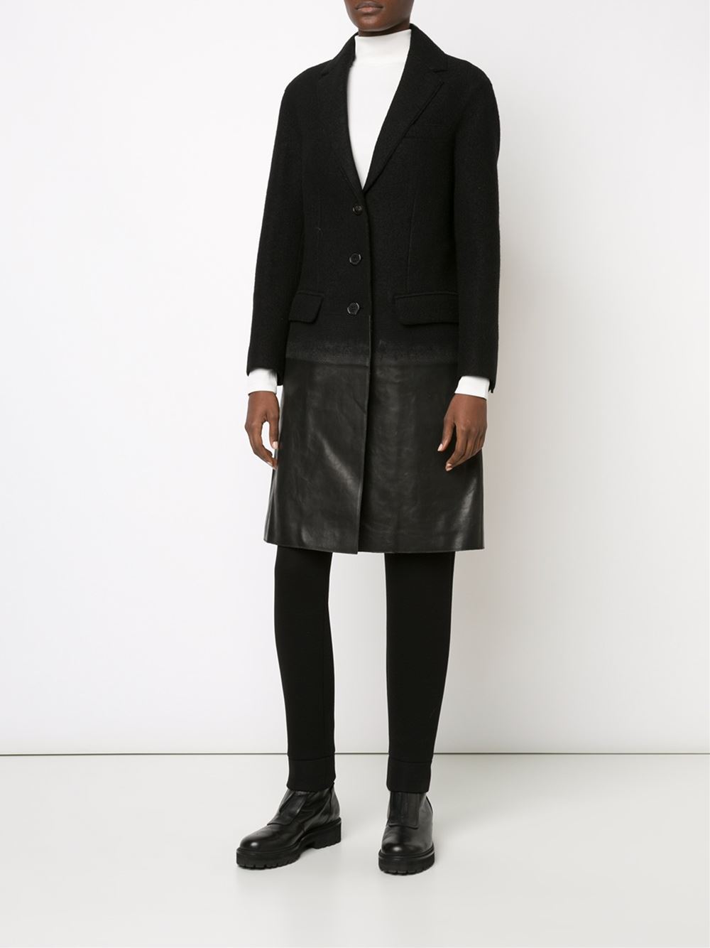 gradient effect coat