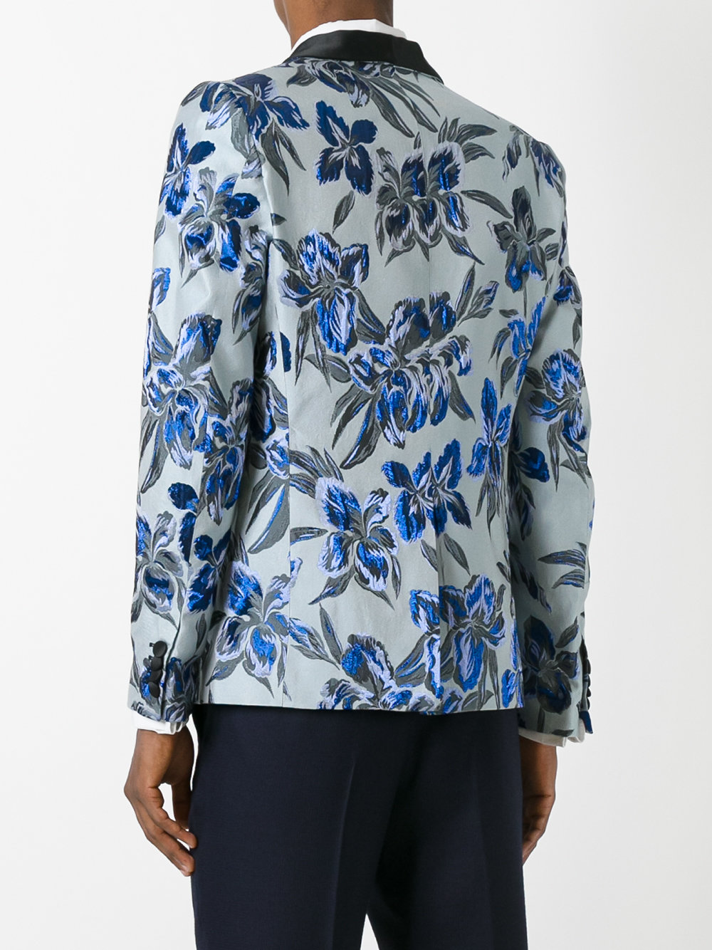 floral print dinner jacket