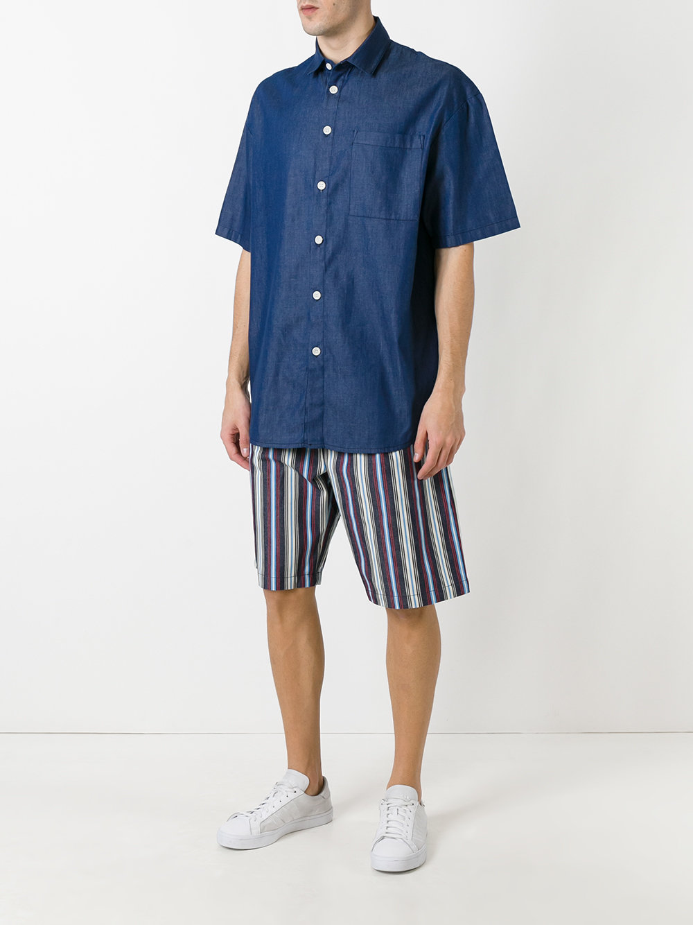 oversized denim shirt 