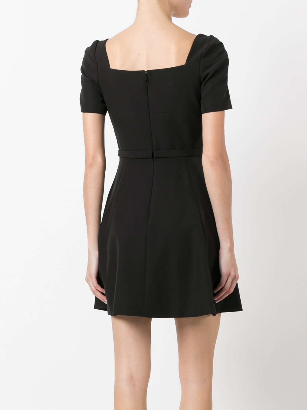 flared mini dress