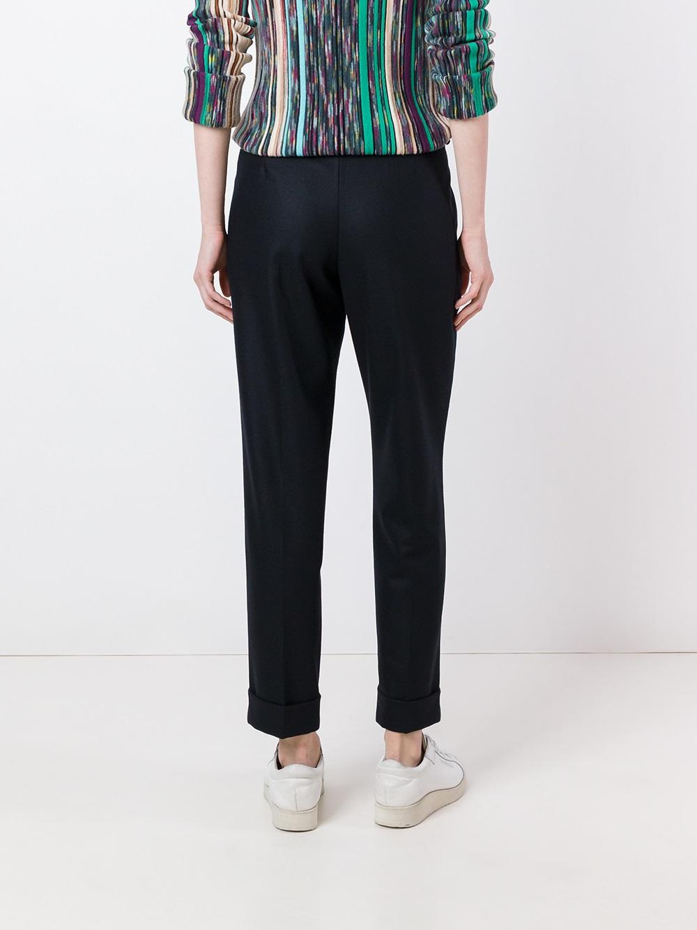 tailored cropped trousers