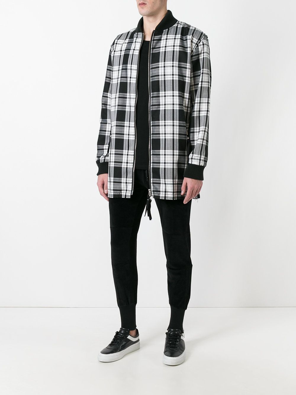 Trip longline bomber jacket 