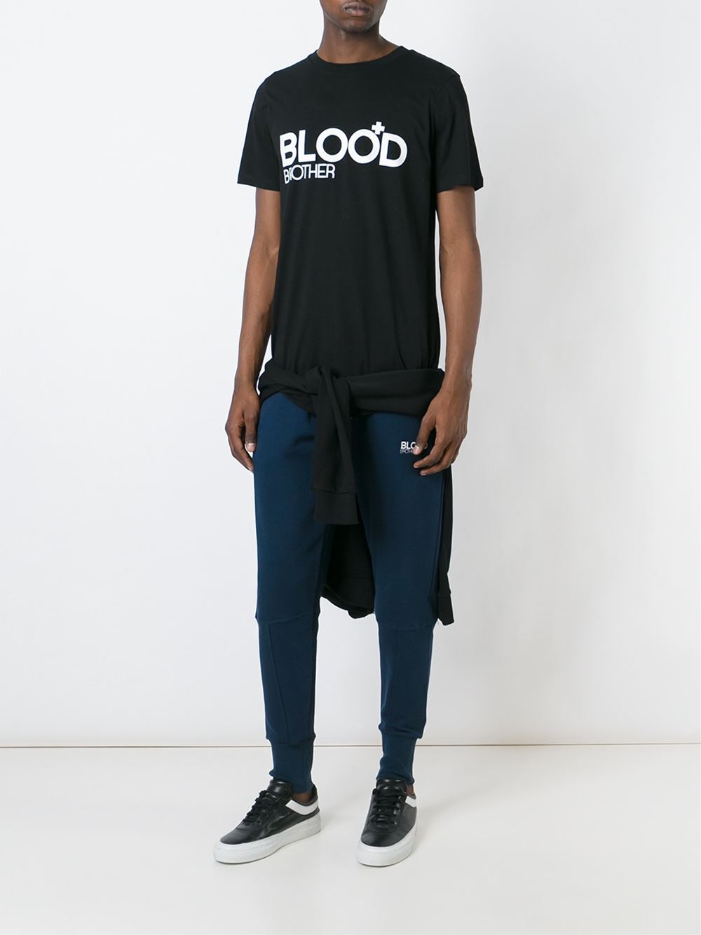 logo print T-shirt
