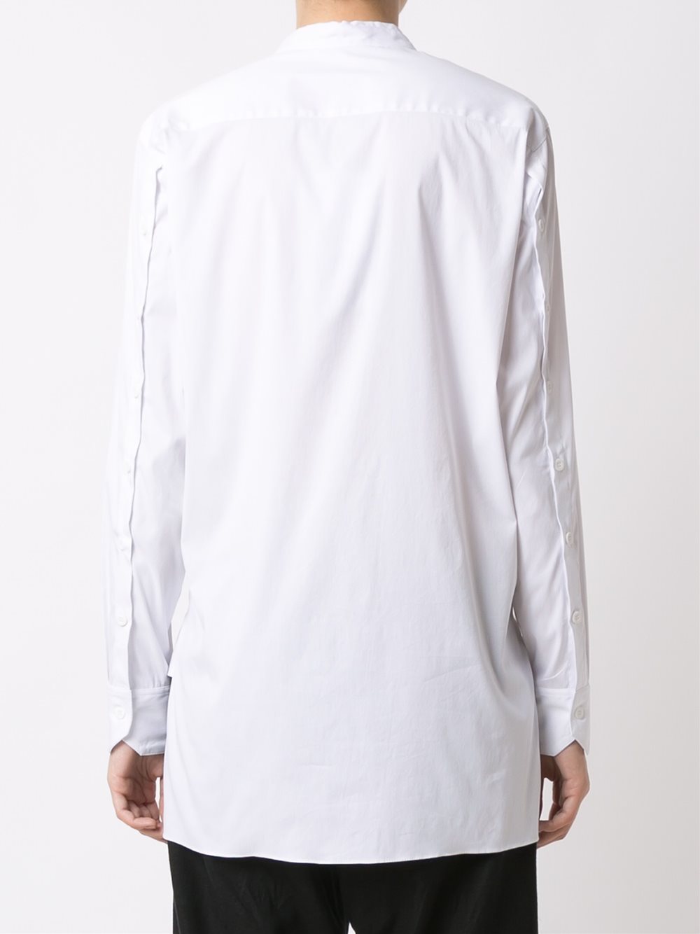 asymmetric shirt