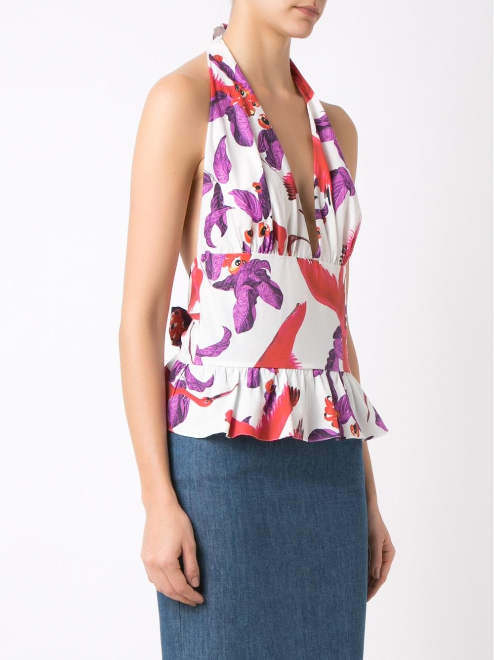 printed top