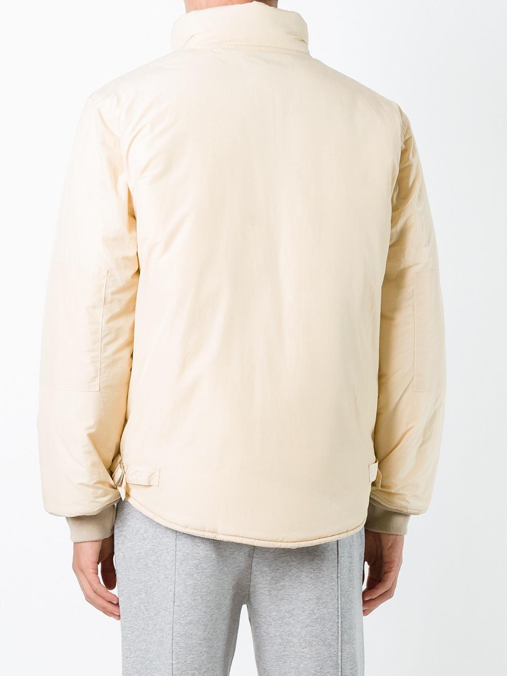 puffed funnel jacket