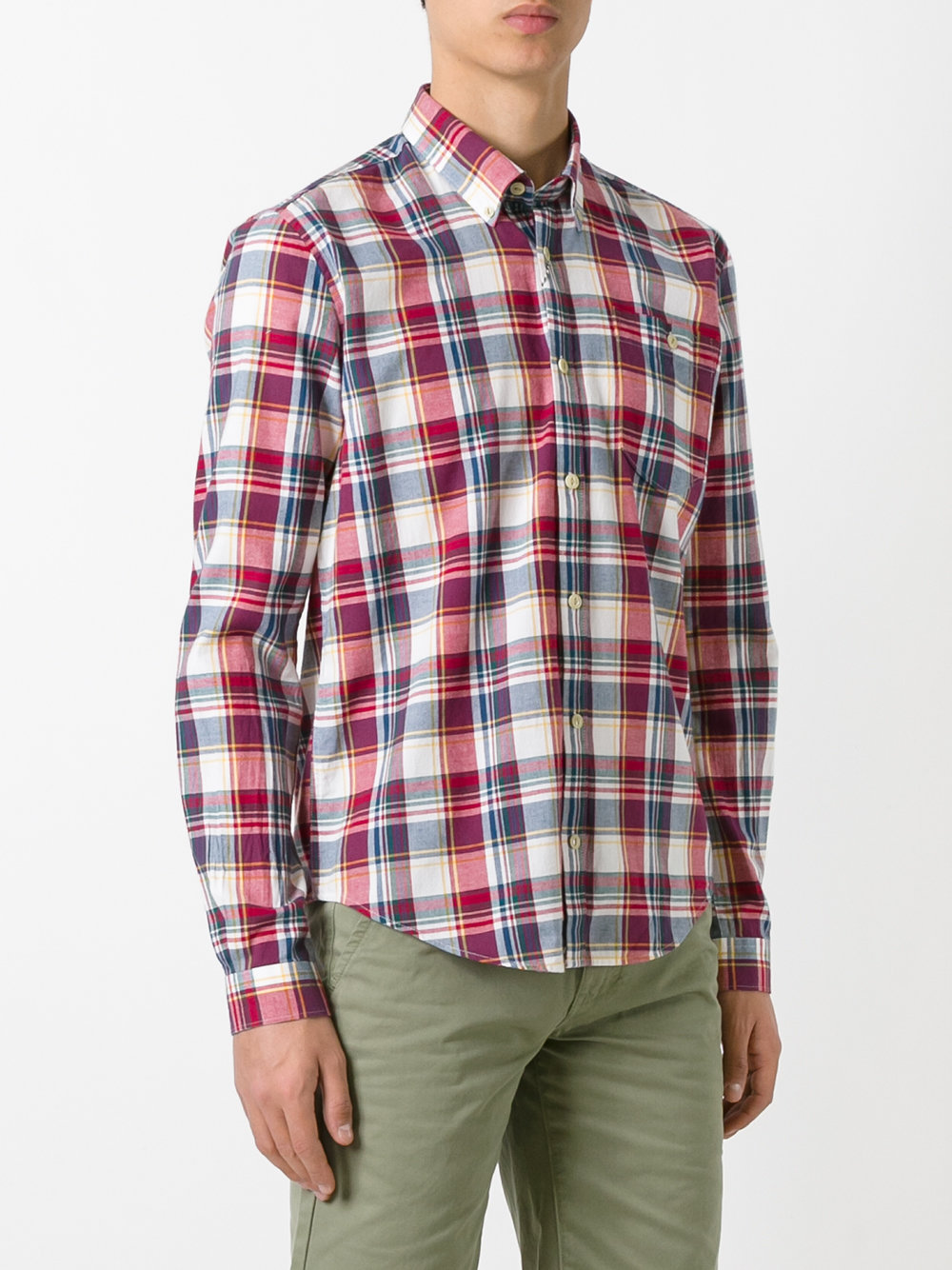 button-down Oscar shirt