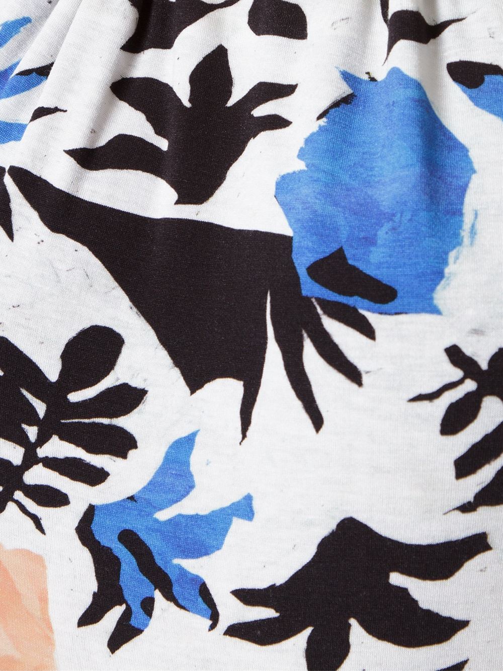 abstract print bodysuit