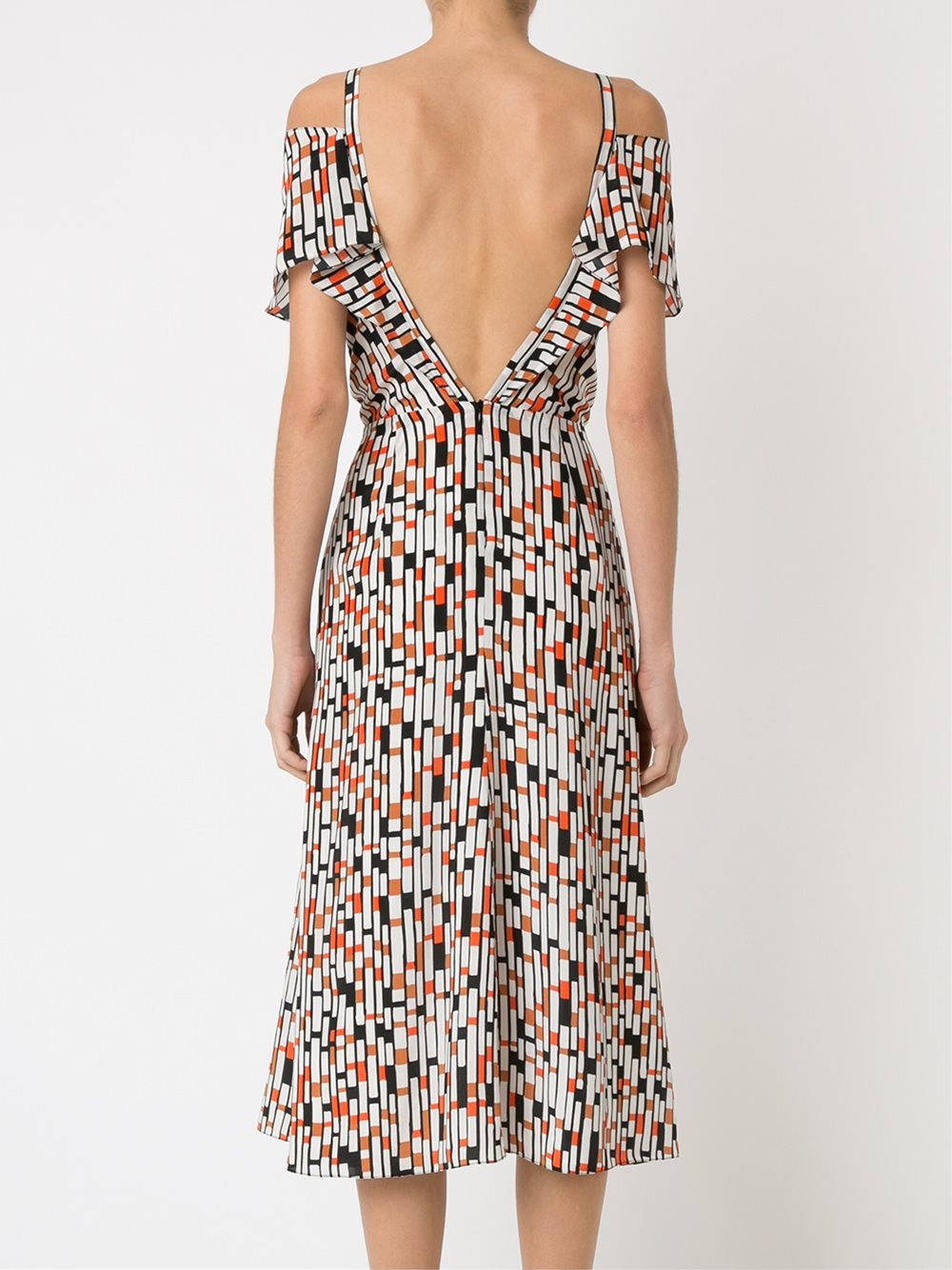silk midi dress