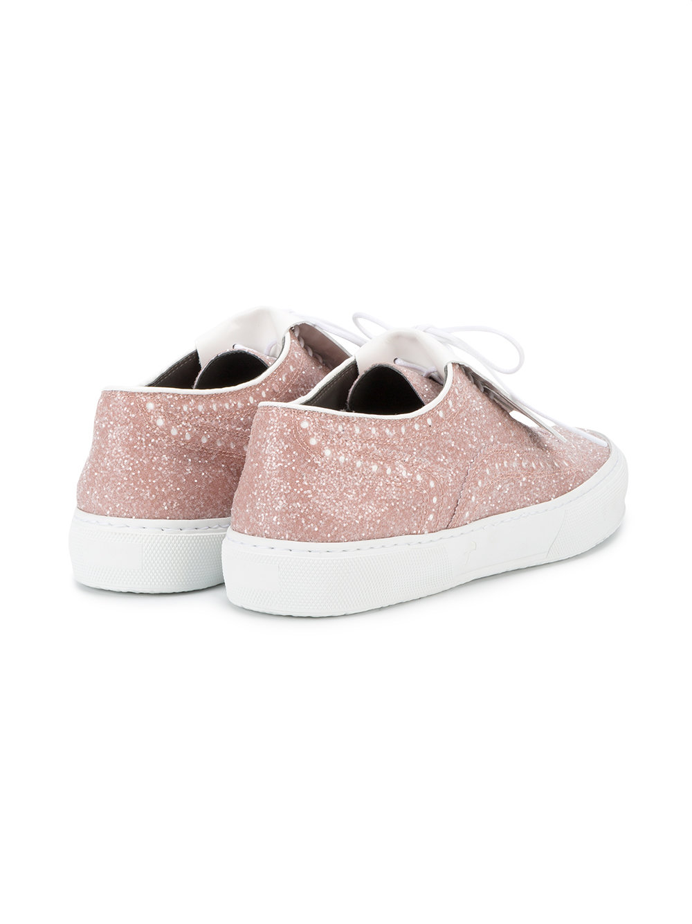 Tolka glitter fringed sneakers