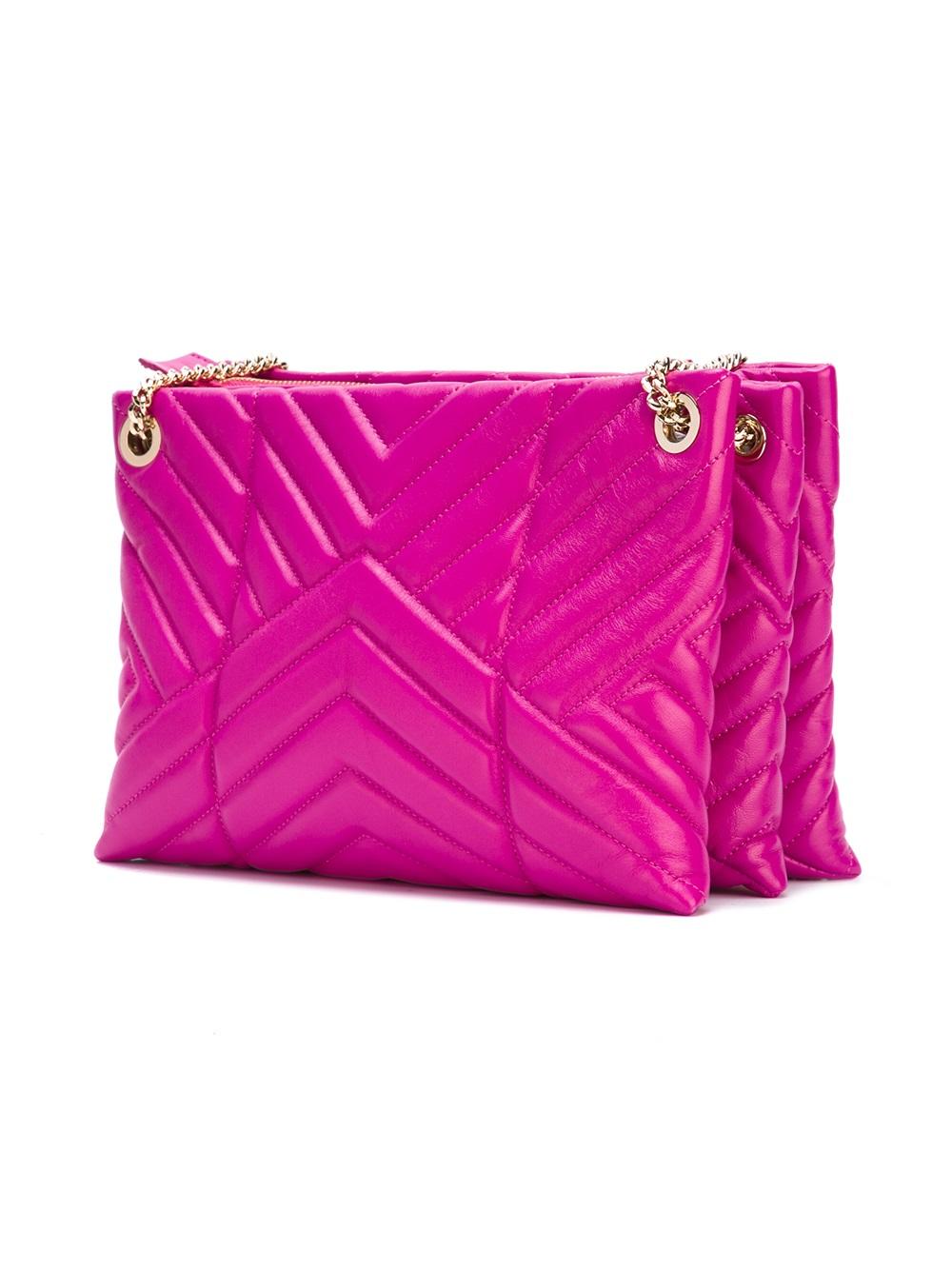'Sugar' quilted shoulder bag
