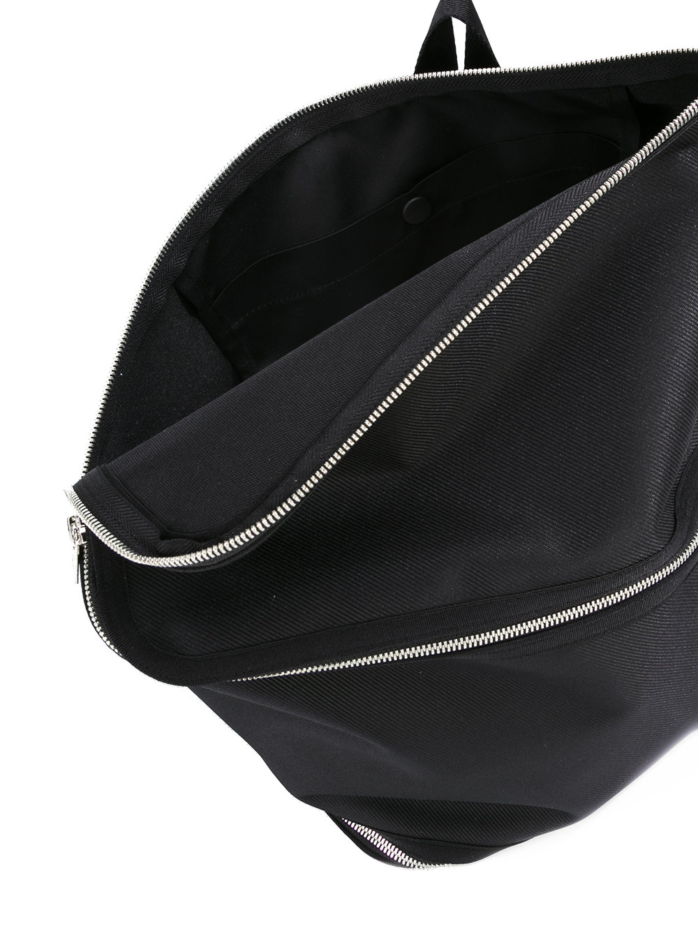 zip detail backpack