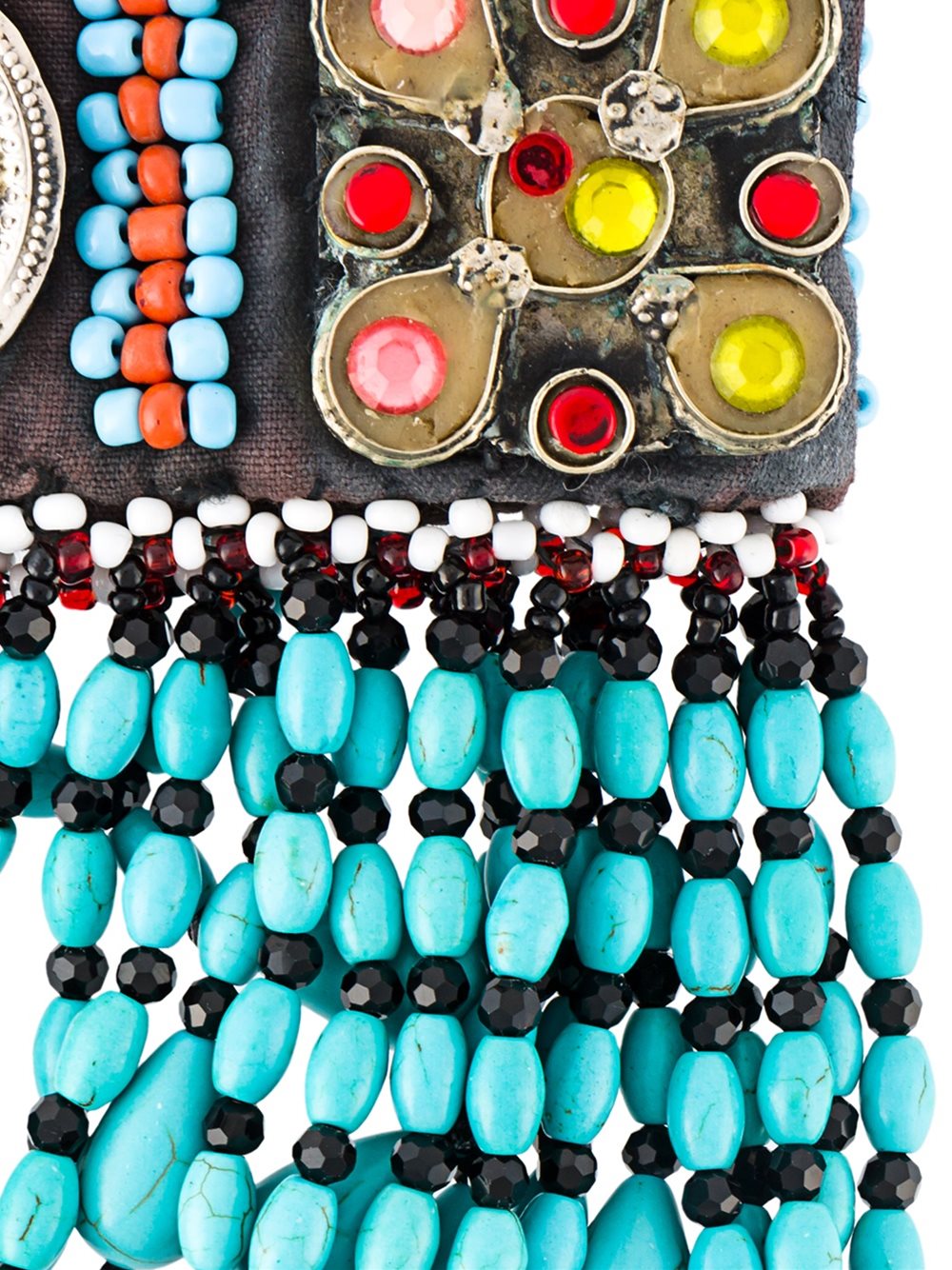 beaded choker necklace