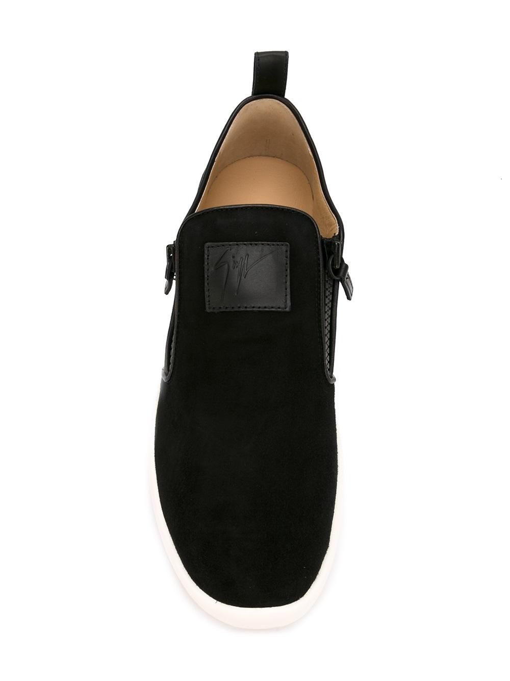 'Runner' slip-on sneakers