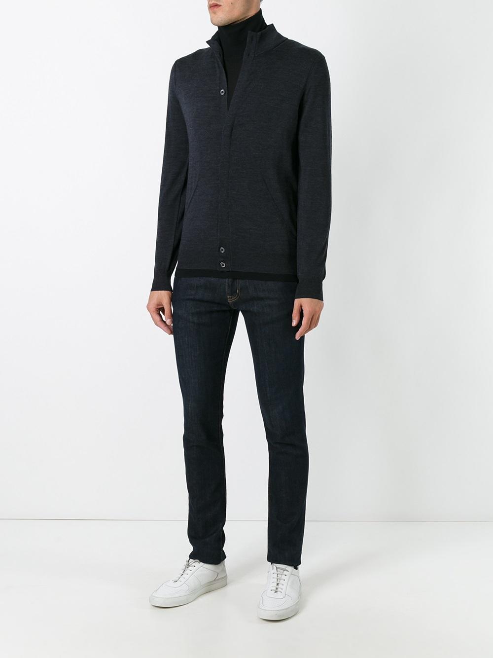 concealed fastening cardigan