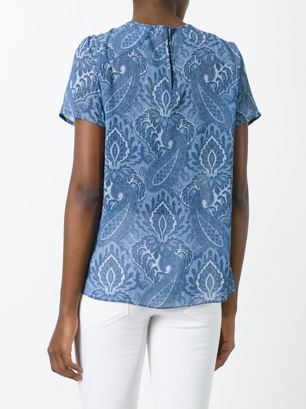 floral print blouse