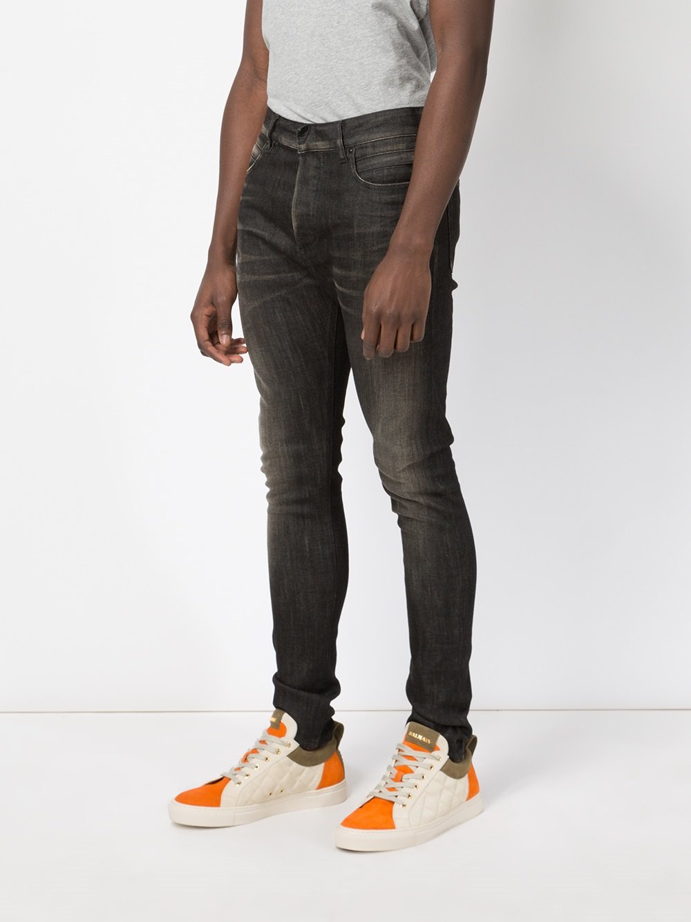 low rise slim jeans