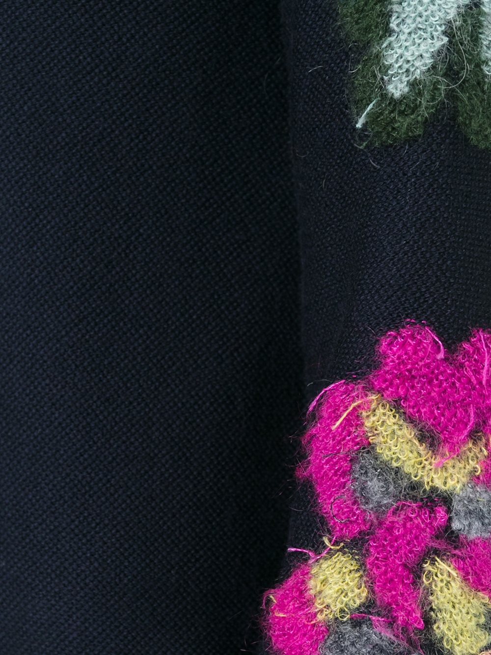 floral sleeve jumper