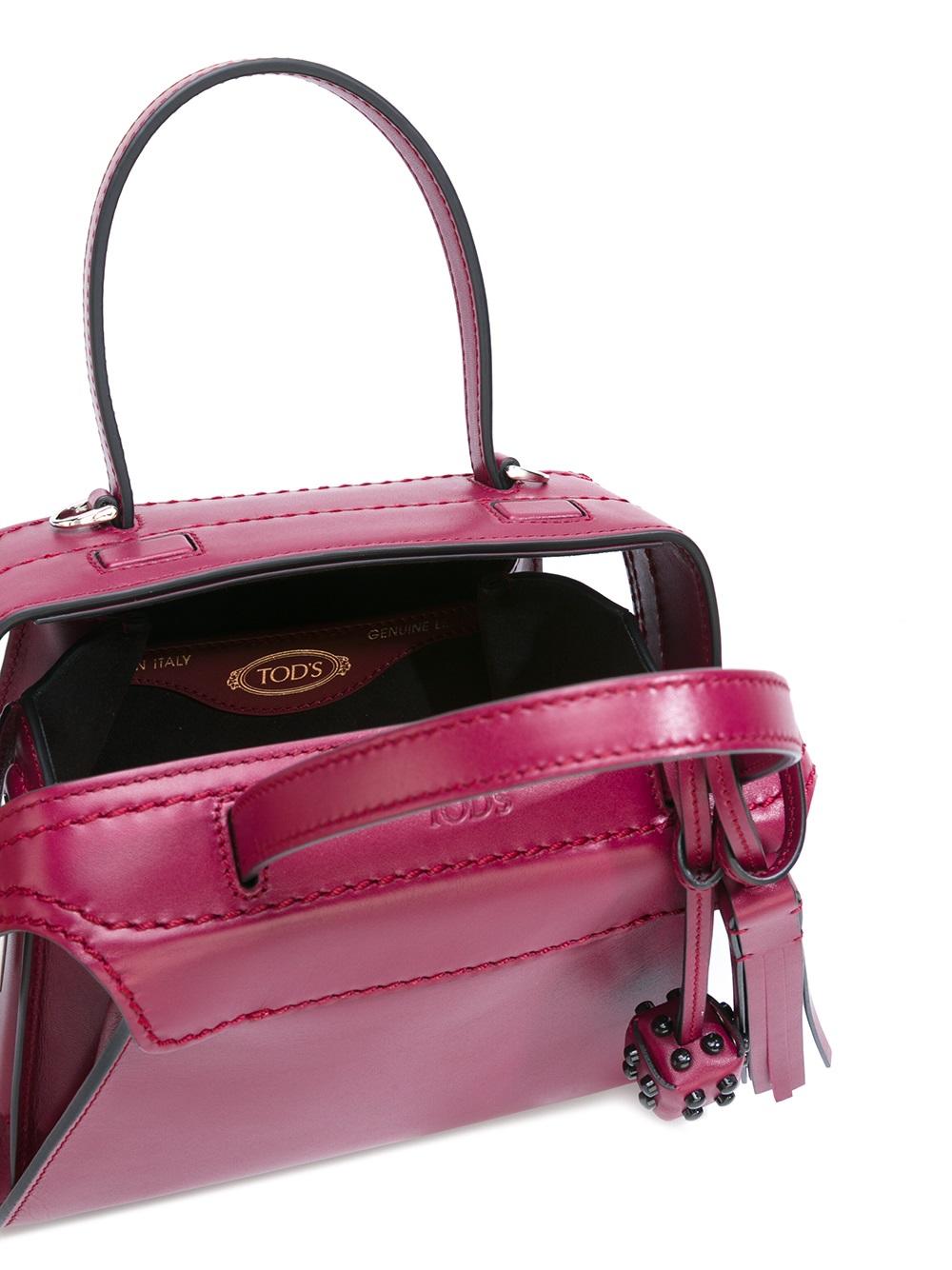 tassel detailing mini tote