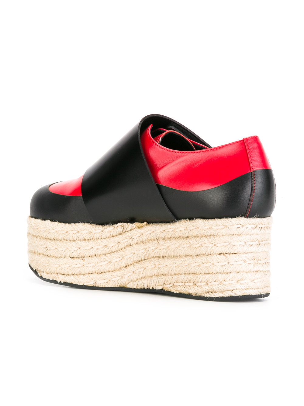 espadrille platform loafers