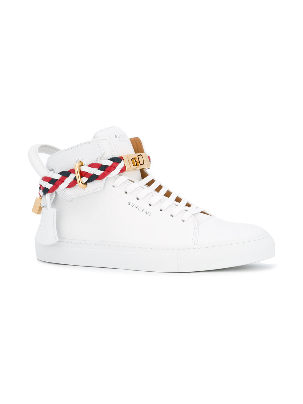 belted padlock detail hi-tops