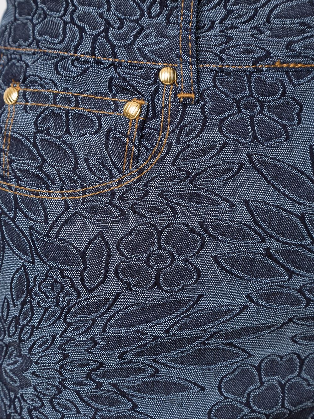 high-waisted skinny jeans