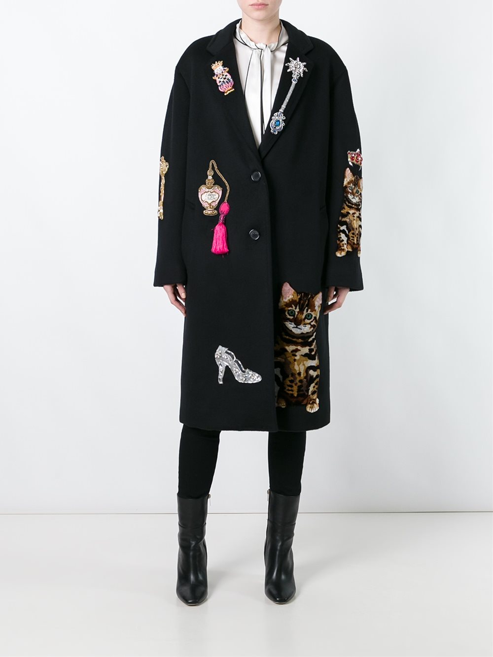 embellished coat