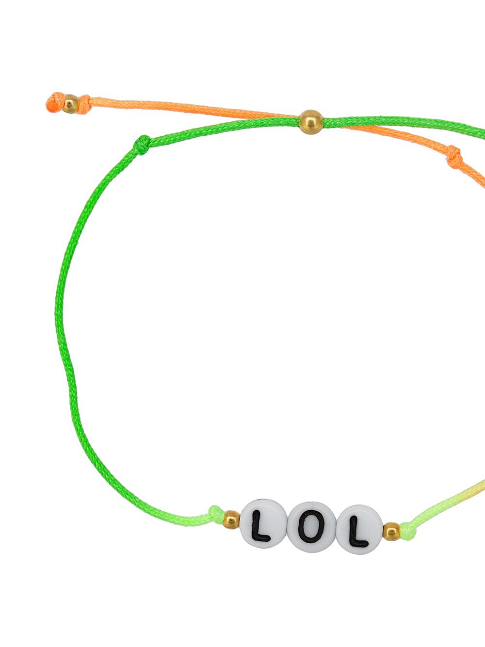 'OMG LOL' bracelet 