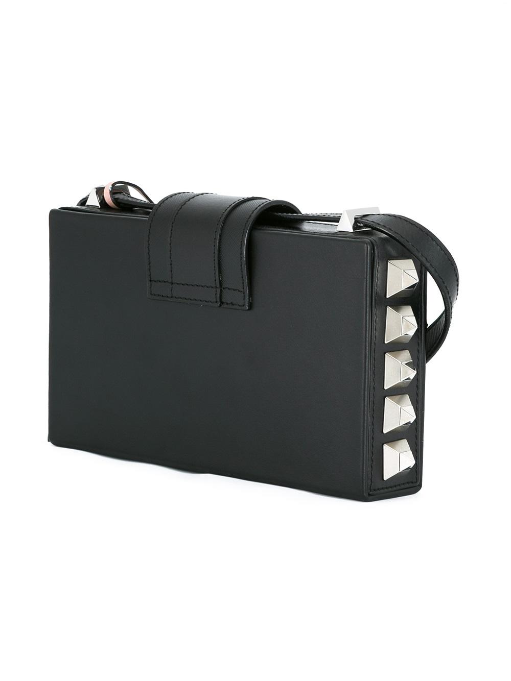 studded medium shoulder bag