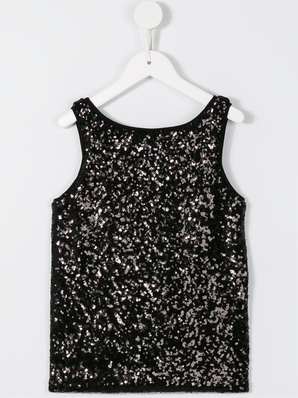 sequin embellished tank top