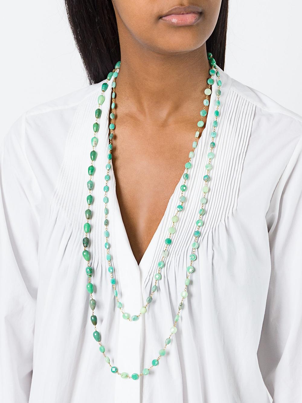 beaded necklace